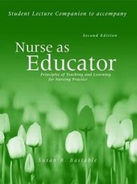 Enlarge image Cover: Nurse as Educator: Student Study Guide - Jones and Bartlett Publishers, Inc