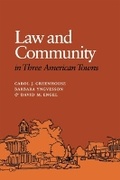 Cover: Law and Community in Three American Towns - Cornell University Press