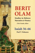 Cover: Berit Olam: Isaiah 56-66 - Liturgical Press