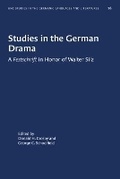 Cover: Studies in the German Drama - The University of North Carolina Press