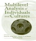 Cover: Multilevel Analysis of Individuals and Cultures - Psychology Press Ltd