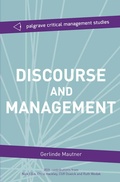 Cover: Discourse and Management - Red Globe Press