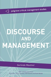 Enlarge image Cover: Discourse and Management - Red Globe Press