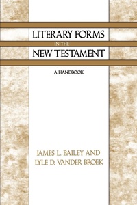 Abbildung von: Literary Forms in the New Testament - Westminster/John Knox Press,U.S.