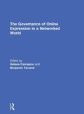 Cover: The Governance of Online Expression in a Networked World - Routledge