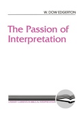 Cover: The Passion of Interpretation - Westminster/John Knox Press,U.S.