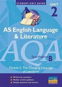Enlarge image Cover: AQAB English Language and Literature: Unit 2 - Philip Allan Updates