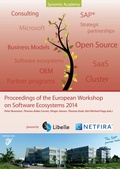 Cover: Proceedings of the European Workshop on Software Ecosystems 2014 - BoD - Books on Demand