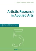 Cover: Artistic Research in Applied Arts - epubli