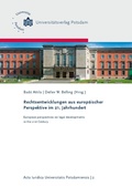 Cover: Rechtsentwicklungen aus europ&auml;ischer Perspektive im 21. Jahrhundert = European perspectives on legal developments in the 21st Century - Universit&auml;tsverlag Potsdam