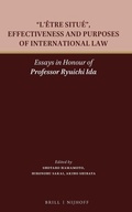 Bild: "L'etre situe", Effectiveness and Purposes of International Law - Martinus Nijhoff