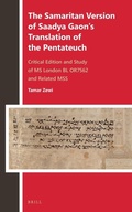 Cover: The Samaritan Version of Saadya Gaon's Translation of the Pentateuch - Brill