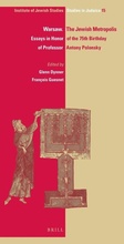 Cover: Warsaw. The Jewish Metropolis - Brill