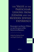 Cover: The Value of the Particular: Lessons from Judaism and the Modern Jewish Experience - Brill