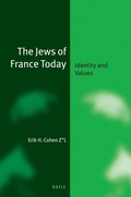 Cover: The Jews of France Today (paperback) - Brill
