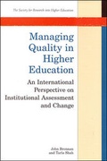 Cover: Managing Quality in Higher Education - Open University Press