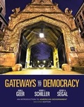 Cover: Gateways to Democracy: An Introduction to American Government - Wadsworth Publishing Co Inc