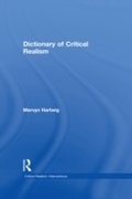 Cover: Dictionary of Critical Realism - Routledge