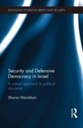 Cover: Security and Defensive Democracy in Israel - Routledge