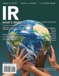 Enlarge image Cover: IR, 2014 Edition (with CourseMate Printed Access Card) - Wadsworth Publishing Co Inc