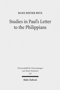 Cover: Studies in Paul's Letter to the Philippians - Mohr Siebeck