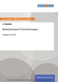 Cover: Branchenreport Versicherungen - GBI-Genios Verlag