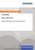 Cover: Klebstoffbranche - GBI-Genios Verlag