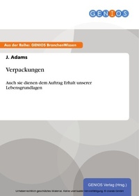 Enlarge image Cover: Verpackungen - GBI-Genios Verlag