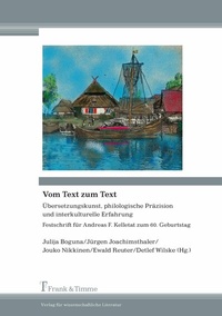 Enlarge image Cover: Vom Text zum Text - Frank & Timme