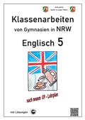Cover: Englisch 5 - Klassenarbeiten (Green Line 1) von Gymnasien in NRW - G9 - mit L&ouml;sungen - Durchblicker Verlag