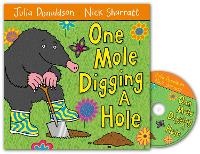 Enlarge image Cover: One Mole Digging A Hole Book and CD Pack - Macmillan Audio Books