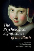 Cover: The Psychological Significance of the Blush - Cambridge University Press