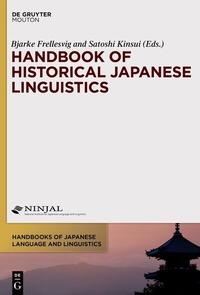Abbildung von: Handbook of Historical Japanese Linguistics - De Gruyter Mouton