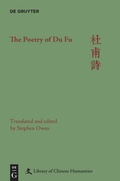 Cover: The Poetry of Du Fu - De Gruyter Mouton