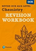 Cover: Pearson REVISE OCR AS/A Level Chemistry Revision Workbook - for 2026, 2027 exams - Pearson Education Limited