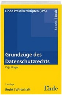Abbildung von: Grundzüge des Datenschutzrechts - Linde