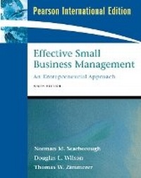 Enlarge image Cover: Effective Small Business Management - Pearson