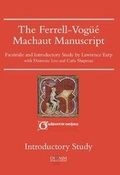Cover: The Ferrell-Vogue Machaut Manuscript - DIAMM Publications