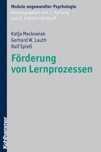 Abbildung von: Förderung von Lernprozessen - Kohlhammer
