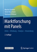 Cover: Marktforschung mit Panels - Springer Gabler