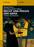Cover: Recht und Praxis der GEMA - De Gruyter