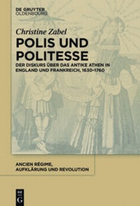 Enlarge image Cover: Polis und Politesse - De Gruyter Oldenbourg