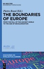 Cover: The Boundaries of Europe - De Gruyter Akademie Forschung