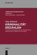 Cover: Kriminalit&auml;t erz&auml;hlen - De Gruyter