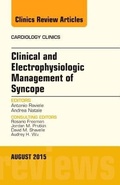 Cover: Clinical and Electrophysiologic Management of Syncope, An Issue of Cardiology Clinics: Volume 33-3 - Elsevier