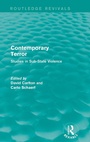 Cover: Contemporary Terror - Routledge