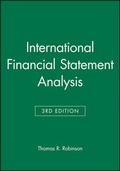 Cover: International Financial Statement Analysis, Book and Workbook Set - Wiley