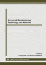Cover: Advanced Manufacturing Technology and Materials - Trans Tech Publications Ltd