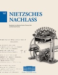 Cover: Nietzsche Nachlass - Weimarer Verlagsgesellschaft ein Imprint von Verlagshaus R&ouml;merweg