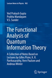 Abbildung von: The Functional Analysis of Quantum Information Theory - Springer